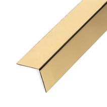 타일마감재 스텐 골드 코너형 20mm(길이1.1m), 길이1.1M