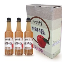 옥동농원 천연발효사과식초1박스(3병), 1박스, 550ml