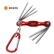 베스토 별렌치세트 7PCS 별렌치 셋트 T10~T40 접이식 접식 별 별형 렌치