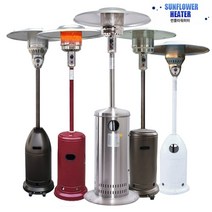 썬플라워 삿갓난로 파티오히터 실내 야외 가스히터 업소용 야외난로 모음, HSS-RS (SS) 불릿파티오히터 (스텐)