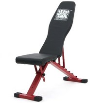 B2S 접이형 벤치 프레스 레드