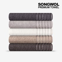 송월타월 (명품고급호텔수건) 필라라인40, 10장, 갈색