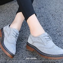 도오빠 여성 여자 로퍼 스타일리쉬 워커 슈즈 클래식 트렌드 신발 단화 2018