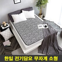 한일 전기매트 무자계 소형 극세사 지브라 캠핑용 전기요, 67cm x 180cm