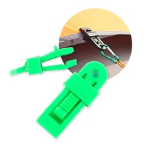 타프고정클립 스트링 스토퍼 타프집게 타프고정 텐트고정 JJ650, JJ650 그린