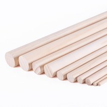 셀프인테리어마켓 목봉 재단 - 스트레칭봉 DIY원목봉 우드봉 나무봉 DIY 목재, 두께 5cm - 길이 20cm