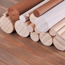 만물트럭 목봉 무료재단 나무봉 DIY 마크라매재료 원목봉 우드봉 목재, 목봉 2.5cm - 길이 70cm