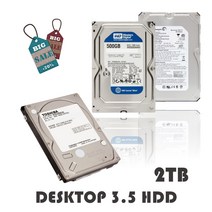 컴퓨터 하드디스크 2TB 중고 HDD PC용 CCTV용 하드 3.5인치, 3.5인치HDD