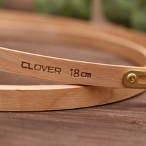 패션메이드 프랑스자수 수틀 자수틀 크로바수틀 일본수틀 clover hoop, 크로바수틀-18cm
