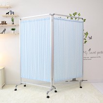 F 파티션 2단 방염천, 블루하트/하단부(이동식)