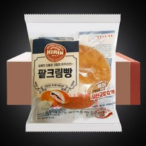 롯데제과 팥크림빵 85g x 24봉 (1박스), 24개