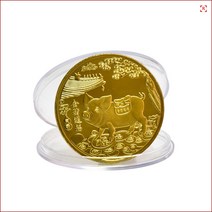 행운의상징 황금돼지 COIN동전 GOLD GP