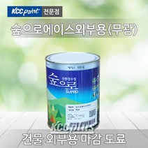 KCC 숲으로 에이스 외부용 0.9L(무광) 내부용 벽화 베란다 외부수성페인트, orange(HK0122)