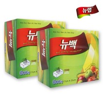 뉴랩 위생백 소형 600매 x 2개, 1개
