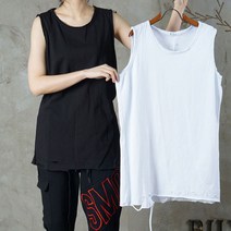 와일드 커팅 민소매 40대미시옷 엄마옷