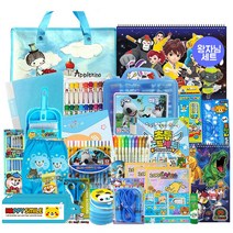 루디아유통 골드 가방문구세트 왕자님, 1세트