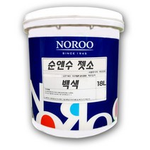 노루페인트 다용도용 순앤수 젯소 18L, 백색 무광