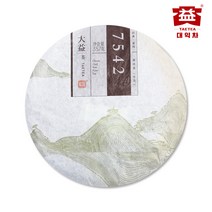 대익 보이차 7542(1501) 생차 357g, 1개, 1개