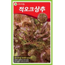 갑조네 잎줄기채소 씨앗 모음, 적오크상추(씨앗), 1개