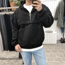 바나나마켓 남자 밴딩 아노락후드티 후드티
