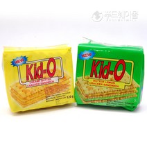 키도 Kid-o 버터향 레몬향 크래커 샌드위치 수입과자, Kid-o 버터 레몬향  1개