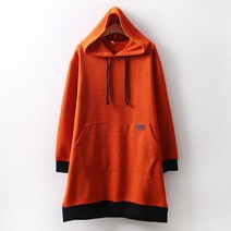 아이우먼 후드배색니트원피스 MN4251M901 빅사이즈 사이즈에서 자유로운 그녀~