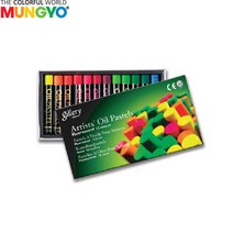 문교 형광오일파스텔 12색 MOP12F