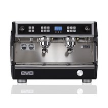 달라꼬르떼 EV02 2구룹 에스프레소 반자동 머신 블랙