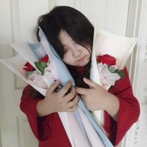 씨투러브 조화장미한송이, 블루