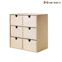 [당일출고] 이케아 MOPPE 미니서랍장(소 31X18X32), 자작나무 (소/31X32X19)