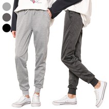 코디제이 여자트레이닝바지 후에버조거팬츠 츄리닝바지 조거바지 데일리룩