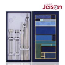 제이손 조리용젓가락7P세트 (B807), 실버