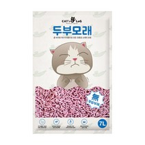 캣츠로그 고양이 두부모래 7L 복숭아향 모래, 3개, 복숭아