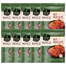 (냉장)비비고 썰은배추김치100g, 10개