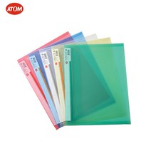 아톰 SHE102 A4 PP시스템홀더 민자/가로형 10개포장, 투명