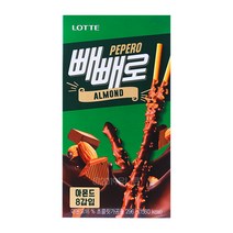 롯데제과 아몬드 빼빼로, 37g, 8개