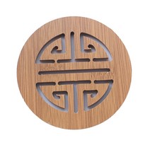 땡쓰몰 나무컵받침 티코스터, 1-6.나무컵받침/격자