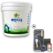 노루페인트 순앤수 수성페인트 베란다용 2L 무광 풀세트, 소프트화이트