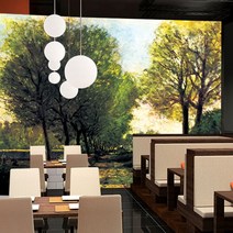 프렌체 맞춤제작 30가지 명화디자인 UV프린팅 포인트벽지, 디자인20