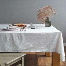 보웰 빈티지코튼 테이블클로스2인, 다크그레이, 2인