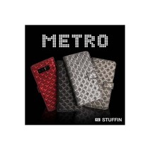 메트로 다이어리 LG K10 F670-스터핀, 색상:실버 / 기종:LGX4플러스/X415/X410, 상세 설명 참조