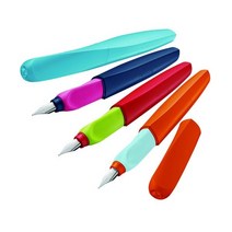 펠리칸 트위스트 만년필(라이트블루 블루 EF Pelikan)