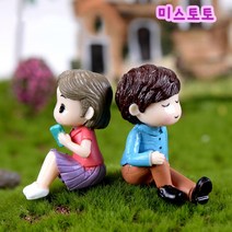 미스토토 테라리움재료 동화커플2종, P366A_빨강동화커플2P