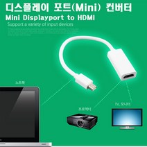 서피스프로6 디스플레이포트 Mini DP to HDMI 컨버터, FW721