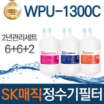 SK매직 WPU-1300C 고품질 정수기 필터 호환 2년관리세트, 1개