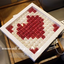 올데이 ((D.I.Y))NEW프레임-종이장미액자(121송이), 1세트, 1세트