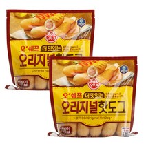 오뚜기 오쉐프_더 맛있는 오리지널 핫도그 (20개입), 단품