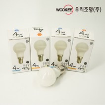 데이온 LED 미니크립톤 4W E14 / E17, 주광색, 1개