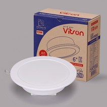 비츠온 LED 다운라이트 6인치 15W 국산 LED매입등, 주광색(하얀불빛)