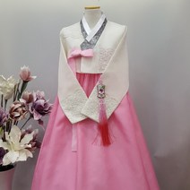 우아한 한복대여] 화이트성 핑크